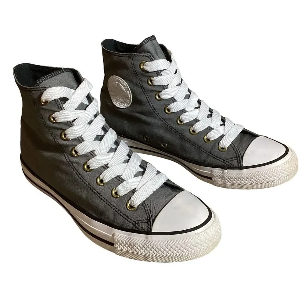 Converse Chuck Taylor Hi Top All Star Sneakers Size Women’s 10 Men’s Size 8 - Picture 2 of 16